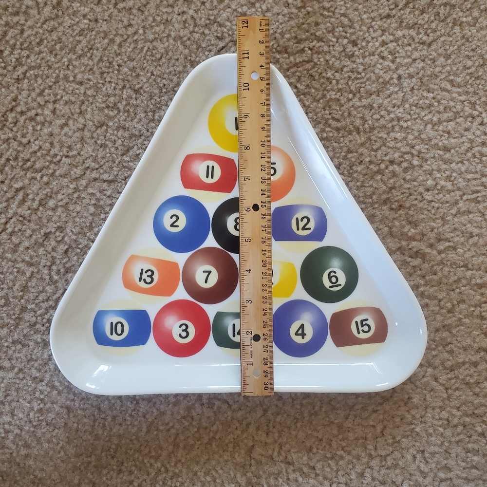 Colorful Billiard Ball Triangle Tray - Picture 5 of 8